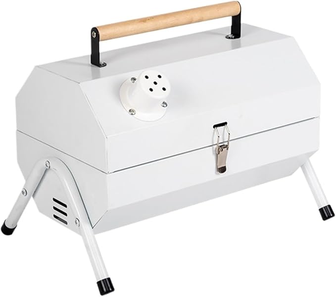 Outdoor Picnic Camping Grill Portable Charcoal Grills Backpacking BBQ Grill for Outdoor Cooking Bonfire Patio Outdoor Grill