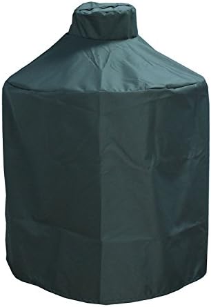 Mini Lustrous Cover for Big Green Egg, Ceramic Grill Cover Outdoor Grill Cover with Durable and Water Resistant Fabric, X-Large(Green)