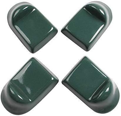 BBQ Ceramic Feet Shoes For Big Green Color Egg,Dracarys Grill Shoes Green Grill Egg Base Feet Accessories Used to Place Grill on A Combustible Material Built-in Application(not for Mini-Max)-set of 4