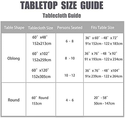 Fitable Square Outdoor and Indoor Tablecloth, White, 54 x 54 Inch | Washable Waterproof Wrinkle Free Table Cover, Zipper and Umbrella Hole, For Spring Summer Party Picnic Camping Patio