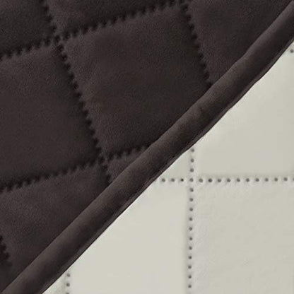 Easy-Going Reversible Couch Cover, 4 Seater Sofa, Chocolate/Ivory | XX-Large Sofa, Washable Slipcover For Dogs, Water Resistant Mat, Living Room, Non-Slip Sofa Cover, Pet Friendly