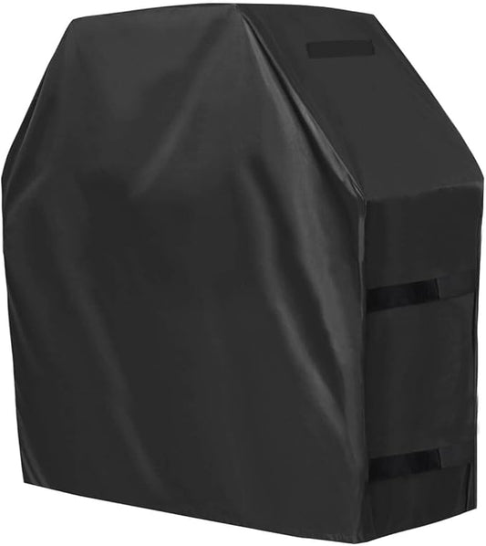 OutdoorLines Waterproof Heavy Duty BBQ Grill Cover - Universal Barbecue Grill Covers UV Resistant Barbeque Gas Grill Cover for Outdoor Outside Grill, 32L x 24W x 43H Inch, Black