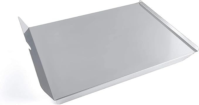 BAC012 Drip Pan Heat Baffle and BAC507 Grease Drip Tray Liners Kit for Traeger Pellet Pro 575 Pro Series 22 Smoker Grill Drip Pan Replacement for Traeger Eastwood 22 and Lil Tex Pro Accessories