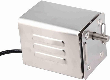 30kg Outdoor Rotisserie Kit Stainless Steel BBQ Rotisserie Motor Electric Roaster Barbecue Motor Roast Meat Grill (3-4RPM)