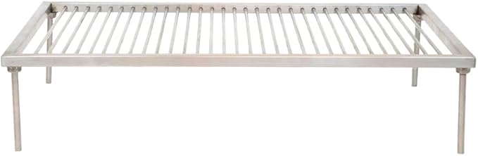 Argentina Stainless steel & Iron grill asado parrilla BBQ 80x50cm / 31.5x19.6in (Medium)