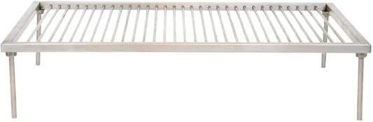 Argentina Stainless steel & Iron grill asado parrilla BBQ 80x50cm / 31.5x19.6in (Medium)