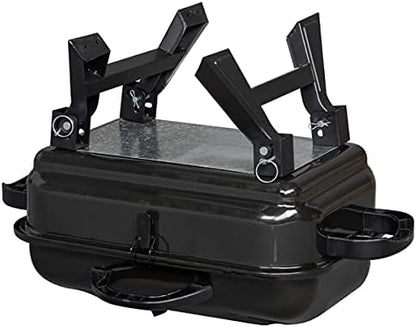 60.5 X 39.0 X 41.0cm Barbecue Grill, Charcoal Grill Portable Folding BBQ Grill Barbecue Outdoor BBQ for Picnic Garden Terrace Camping Travel