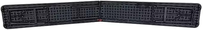 Plastic Folding Bench - Portable Bench Used for Indoor, Outdoor, Picnic, Party, Camping, Dining Seat, Garden Soccer Multipurpose Entertaining Activities (1, Black, 8 Feet)