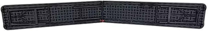 Plastic Folding Bench - Portable Bench Used for Indoor, Outdoor, Picnic, Party, Camping, Dining Seat, Garden Soccer Multipurpose Entertaining Activities (1, Black, 8 Feet)