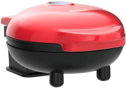 Dash Mini Maker Set - Customized Treat Maker - Supports Multi-Function Cooking - Easy Cleanup and User-Friendly Design - Red - Waffle & Griddle Irons