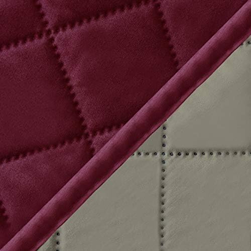 Easy-Going Reversible Couch Cover, 4 Seater Sofa, XX-Large Sofa, Wine/Beige | Machine Washable Slipcover For Dogs, Water Resistant Furniture Mat For Living Room, Non-Slip Sofa Cover, Pet Friendly