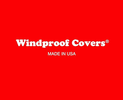 Windproof Covers 34 inch Heavy Duty Premium Vinyl Grill Cover to fit Coyote Built-in Grill