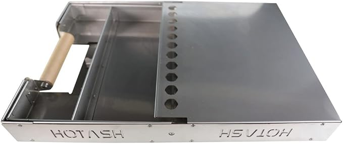 Atlas X Portable Stainless Steel Charcoal Grill - Compact & Smokeless Outdoor BBQ Grill for Camping, Tailgating, Picnics & Hiking - Lifetime Guaranteed by Hot Ash Stove