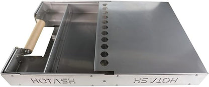 Atlas X Portable Stainless Steel Charcoal Grill - Compact & Smokeless Outdoor BBQ Grill for Camping, Tailgating, Picnics & Hiking - Lifetime Guaranteed by Hot Ash Stove