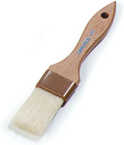 SPARTA Kitchen Basting Brush – 4037300 Basting Brush for Cooking Flat Boar Bristle Brush, Hardwood Handle for Kitchens, Restaurants, Catering, High Heat Food Prep, 1.5in, Pack of 12