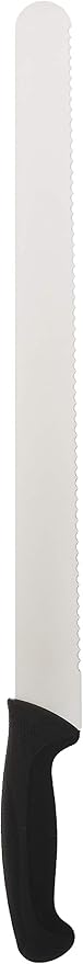 Mercer Culinary M23113 Millennia Black Handle, 16-Inch Wavy Edge, Cake Slicer