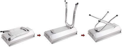 Foldable and Portable Charcoal Grill Barbecue Portable Stainless Steel Folding BBQ For Outdoor Picnic Camping Travel Heat Resistant