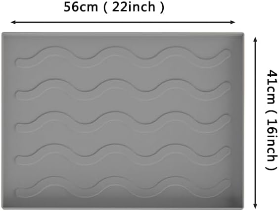 Silicone Griddle Mat for Blackstone 22 Inch Griddle,Food Grade Waterproof Silicone Mat,Protect Your Griddle,Under Sink Mat,Wire Shelve Liner
