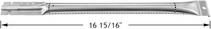 Gas BBQ Grill Pipe Tube Burner Replacement Parts for Perfect Flame, Charmglow, Kitchen Aid, Costco Kirkland, Jenn Air, Member's Mark, Nexgrill, 16 15/16 inch, Set of 5, KB815