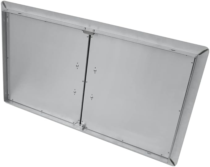 Stanbroil Outdoor Kitchen Stainless Steel Double Access Door, 36 Inches