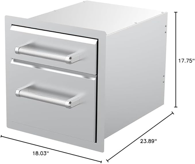 SPIRE Vertical Double Drawers (5"/10"), 780-0017A