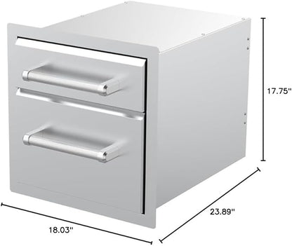 SPIRE Vertical Double Drawers (5"/10"), 780-0017A