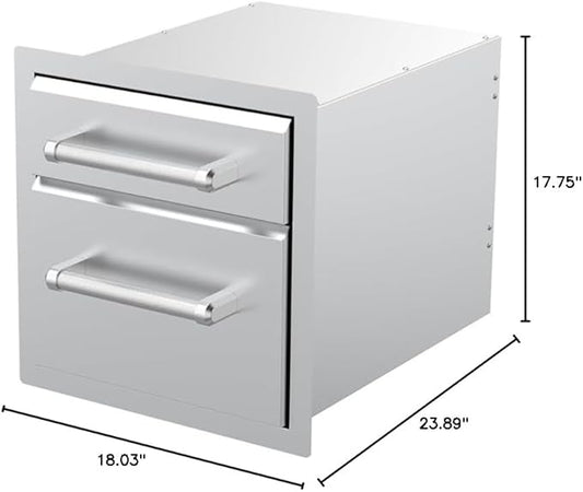 SPIRE Vertical Double Drawers (5"/10"), 780-0017A