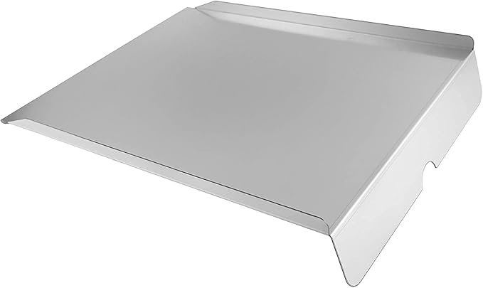 BAC012 Drip Pan Heat Baffle and BAC507 Grease Drip Tray Liners Kit for Traeger Pellet Pro 575 Pro Series 22 Smoker Grill Drip Pan Replacement for Traeger Eastwood 22 and Lil Tex Pro Accessories