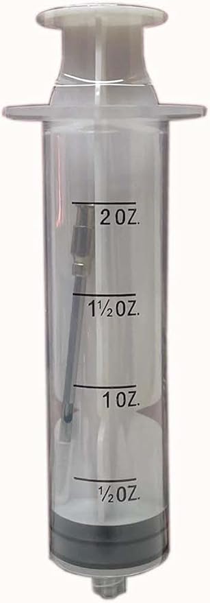 Large Meat Marinade Injector Syringe with 2 Ounce Capacity Barrel