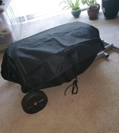 ZBXFCSH Heavy Duty Grill Cover Compatible with Coleman Roadtrip LX/LXX/LXE/285 and Compatible with Smoke Hollow 205 Grills, All Weather