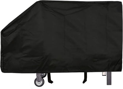 Waterproof BBQ Grill Cover, 600D Heavy Duty Polyester, UV & Snow Resistant, Fits for Blackstone 28 Inch Griddle & Camp Chef Flat Top Grill, 45" W x 23" D x 25" H, with Buckle Straps