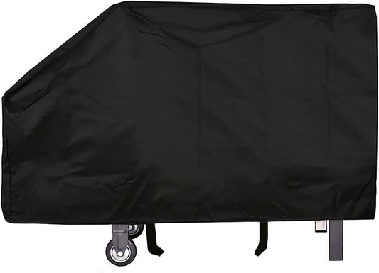 Waterproof BBQ Grill Cover, 600D Heavy Duty Polyester, UV & Snow Resistant, Fits for Blackstone 28 Inch Griddle & Camp Chef Flat Top Grill, 45" W x 23" D x 25" H, with Buckle Straps