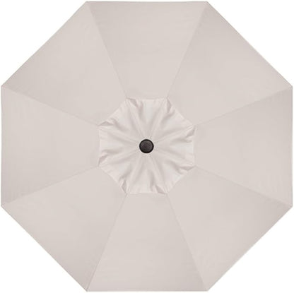 Treasure Garden 11ft Patio Umbrella – Outdoor Market Umbrella – Deluxe Auto-Tilt – Bronze Aluminum Frame (Sunbrella, Canvas)