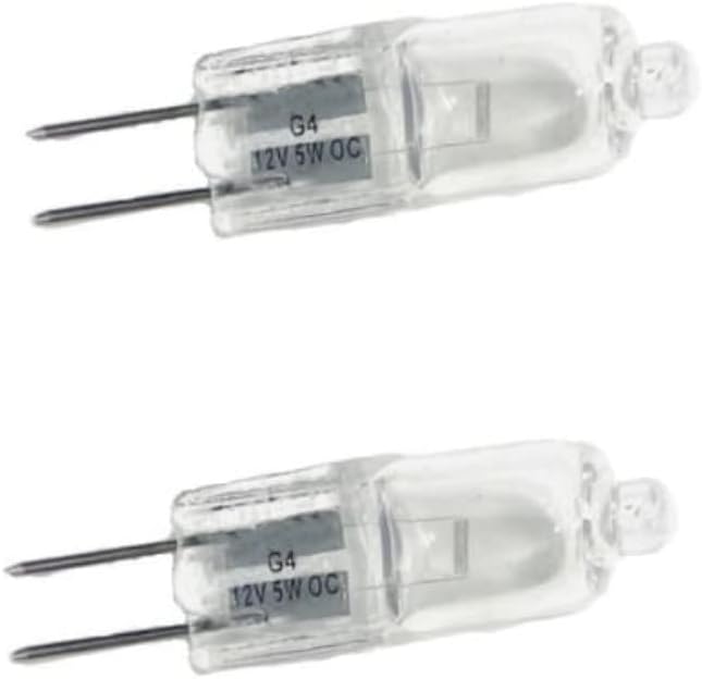 5 Watts Bulbs for BBQ Grill Compatible with Bull Grills Clear White Light Bulbs 2 Pack 12 Volt 16532 2