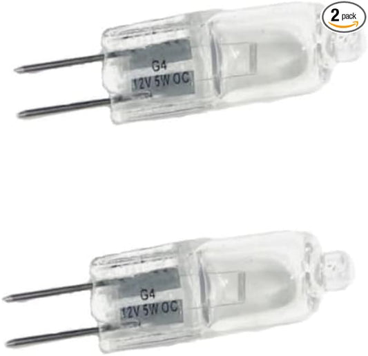 5 Watts Bulbs for BBQ Grill Compatible with Bull Grills Clear White Light Bulbs 2 Pack 12 Volt 16532 2