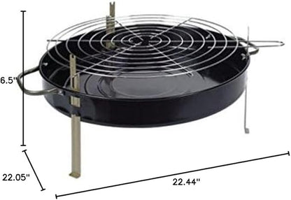 GRILL T/T CHAR BLK