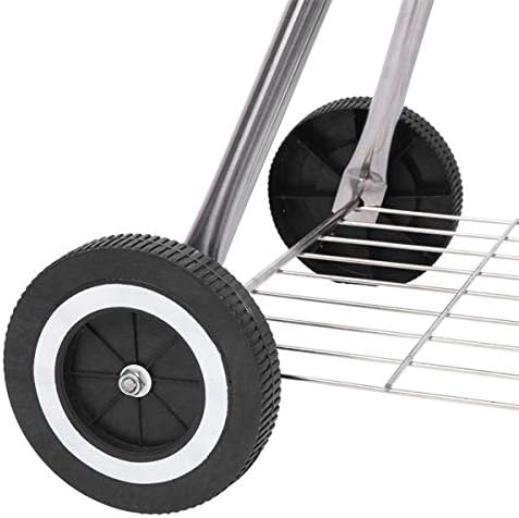 18Inch Charcoal Grill Outdoor for Camping Cooking Height: 60cm / 23.6 Inches