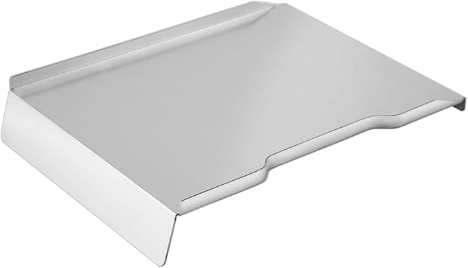 KIT0438 Drip Tray Replacement Parts for Traeger Ironwood 650 Drip Pan TFB65BLF TFB65BLFC Redland 650 TFB65BVH Electric Pellet Smoker Grease Tray Drip Plate KIT0438-AMP Parts Accessories