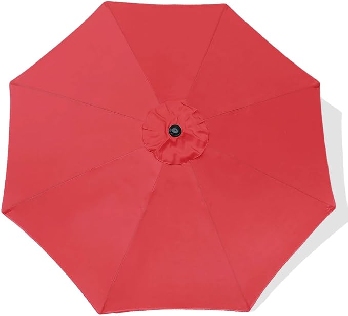 ontheway 11FT Patio Umbrella Enhanced Replacement Canopy Market Table 8 Ribs Umbrella Canopy