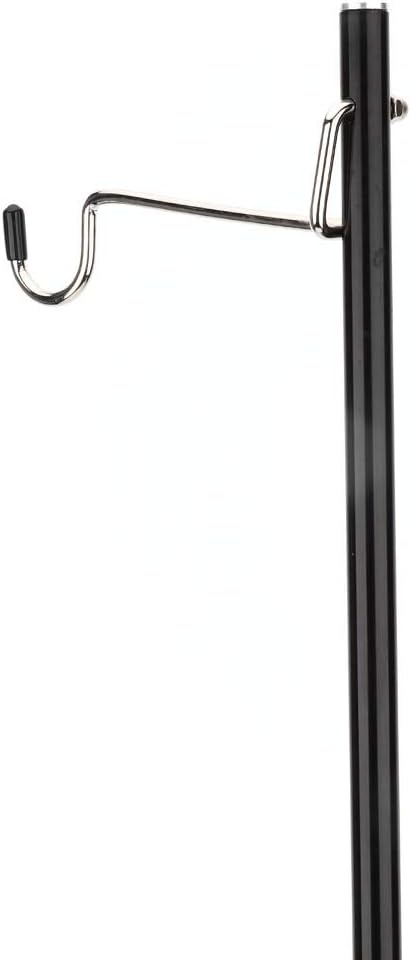 Focket Camping Lamp Pole, Ultra Lightweight Foldable Detachable Aluminum Alloy Picnic Table Light Pole, Folding Lamp with Adjustable Height Buckle for Outdoor Picnic Barbecue Camping