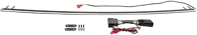 LEDGlow White LED Truck Grille Lighting Kit Fits 2017-2019 Ford F-150 | Compatible with F150 XLT, King Ranch, Platinum w/ LED Headlights, Includes Grill Light Bar & Accessory Harness