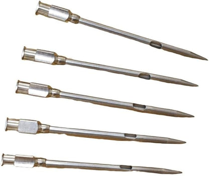 5pcs Meat Injector Needle for Barbecue Stainless Steel Marinade Turkey Injector Needle for Kitchen