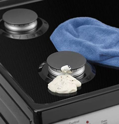 Stove Top Protector for Whirlpool Gas Range Stove Top, Custom Fit Ultra Thin Reusable Burner Splatter Spill Guard Protective Cover Liner - WFG520S0FS