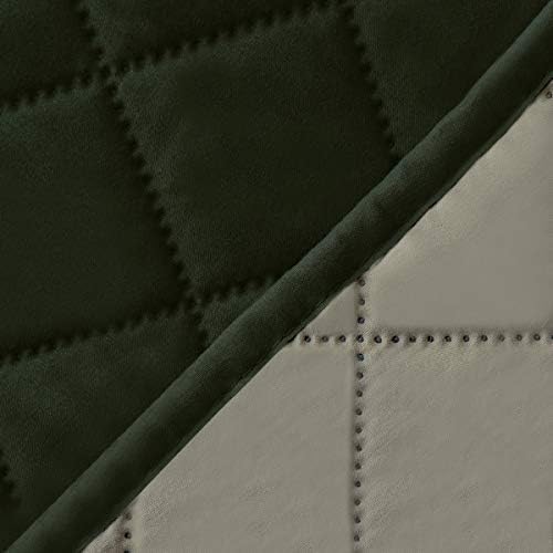 Easy-Going Reversible Couch Cover, 4 Seater Sofa, Army Green/Beige | XX-Large Sofa, Washable Slipcover For Dogs, Water Resistant Mat, Living Room, Non-Slip Sofa Cover, Pet Friendly