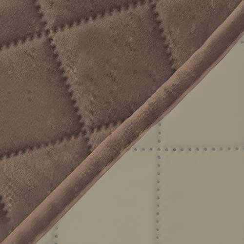Easy-Going Reversible Couch Cover, 4 Seater Sofa, Brown/Beige | XX-Large Sofa, Washable Slipcover For Dogs, Water Resistant Mat, Living Room, Non-Slip Sofa Cover, Pet Friendly