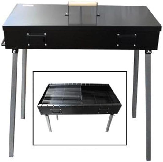 Traditional Persian Middle Eastern Arabic Turkish Cast Iron BBQ Charcoal Grill Mexican Style Iranian Mangal Kabob Paz Extra Large 30"