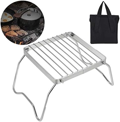 Barbecue Grill, Portable Foldable Lightweight Charcoal Grill for Camping Hiking Picnic