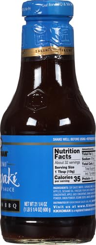 Kikkoman Takumi Teriyaki Sauce, Korean BBQ, Chicken, 21.25 Ounce