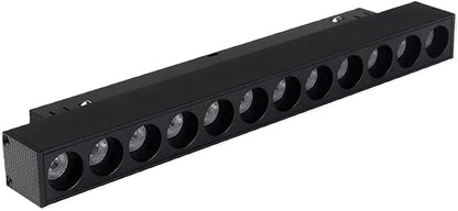 MiBOXER MG2-10N-ZL 10W/20W CCT Magnetic Grille Light Zigbee 3.0+2.4G, Dual White Smart Dimmable 2700-6500K, Snap-in 48V Magnetic Track Linear Rail Light, Compatible with Alexa