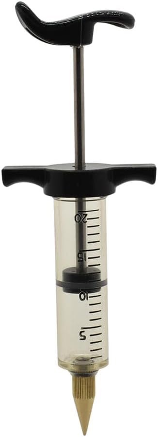 Big Horn 19408 High Pressure Glue Injector with 2 Brass Tips